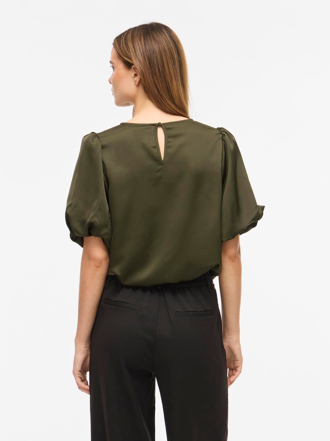 VIELLETTE Top - Forest Night - VERO MODA & VILA Bergvik
