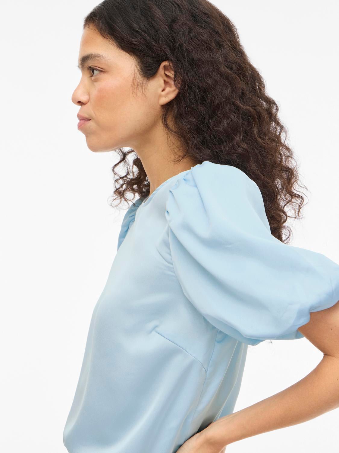 VIELLETTE Top - Nantucket Breeze - VERO MODA & VILA Bergvik