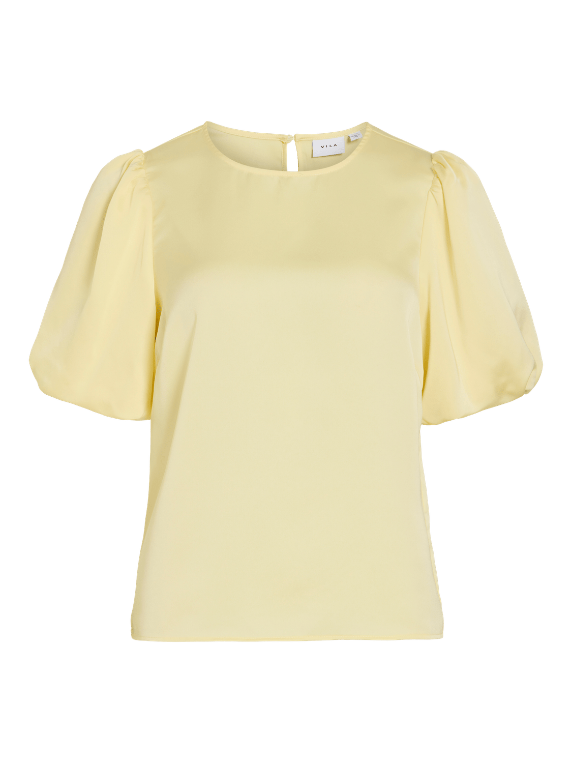 VIELLETTE Top - Pastel Yellow - VERO MODA & VILA Bergvik