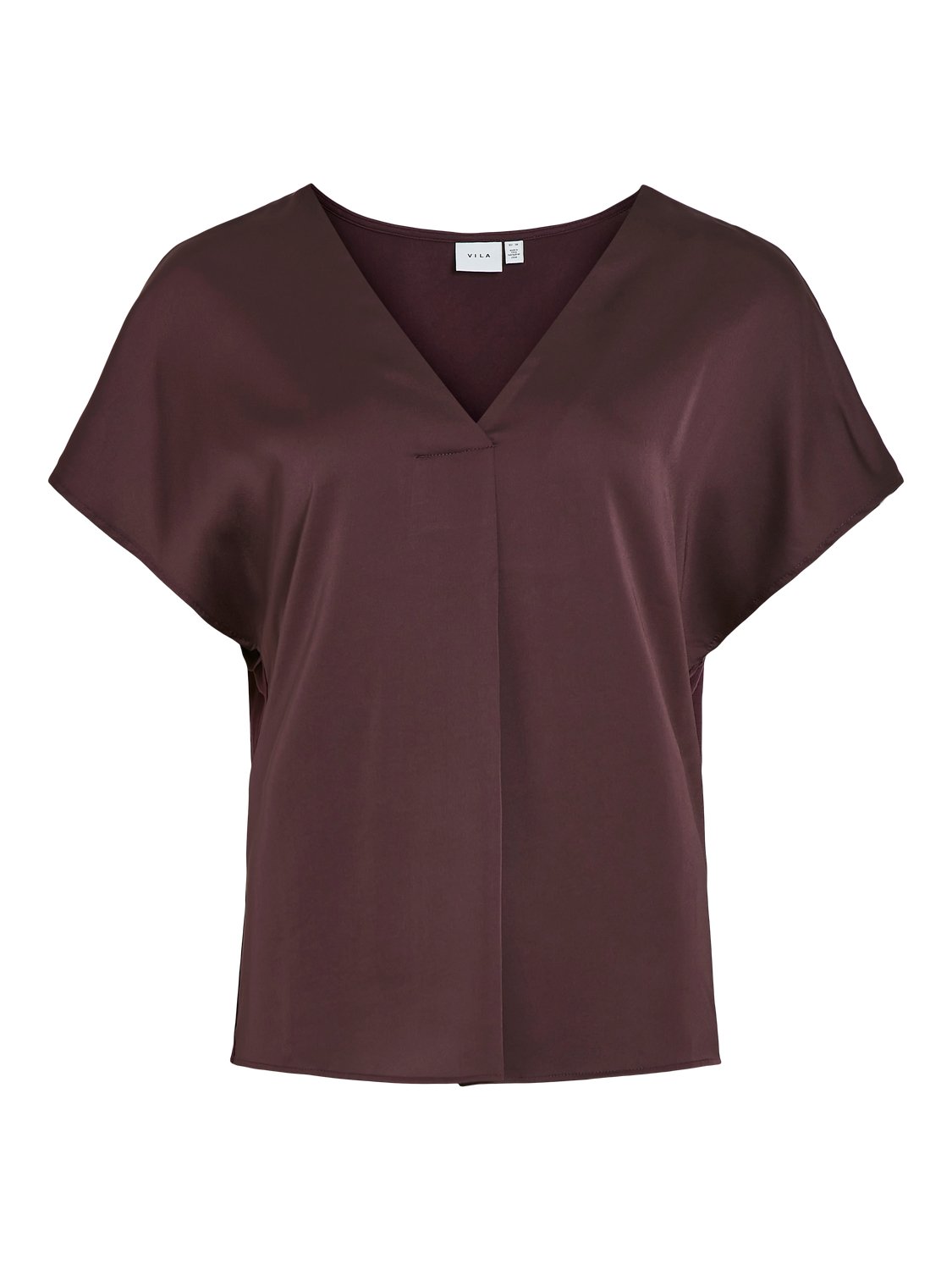 VIELLETTE Top - Plum Perfect - VERO MODA & VILA Bergvik