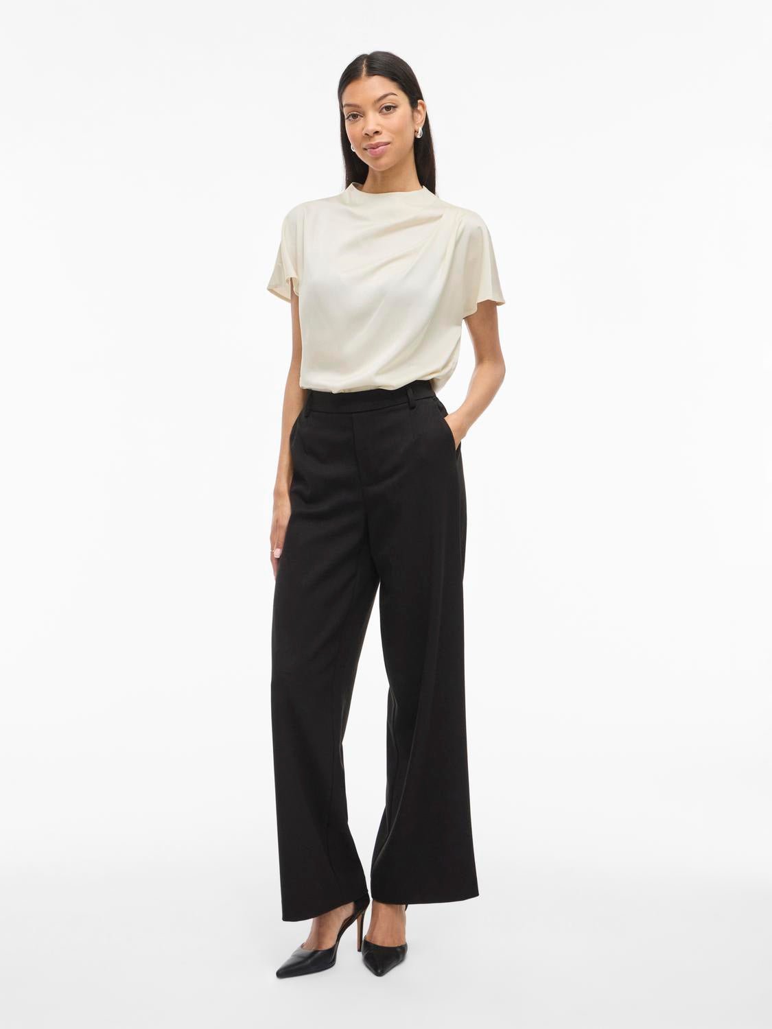 VIELMINA Top - Birch - VERO MODA & VILA Bergvik