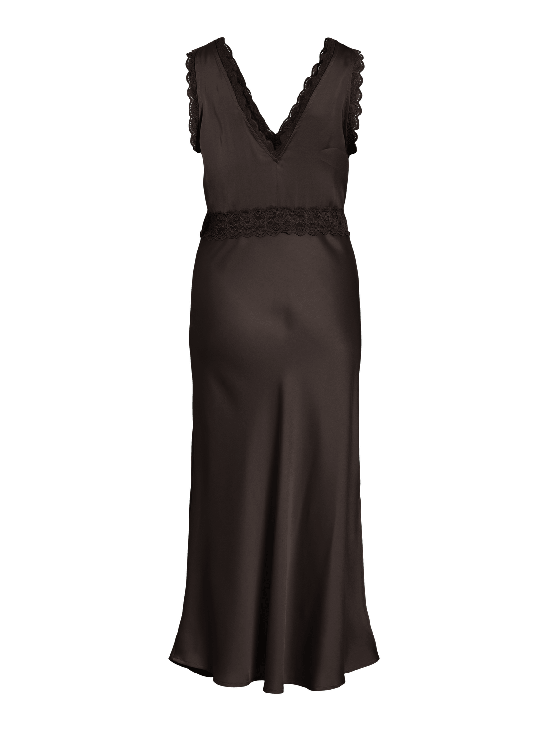 VIEMILY Midi Dress - Coffee Bean - VERO MODA & VILA Bergvik