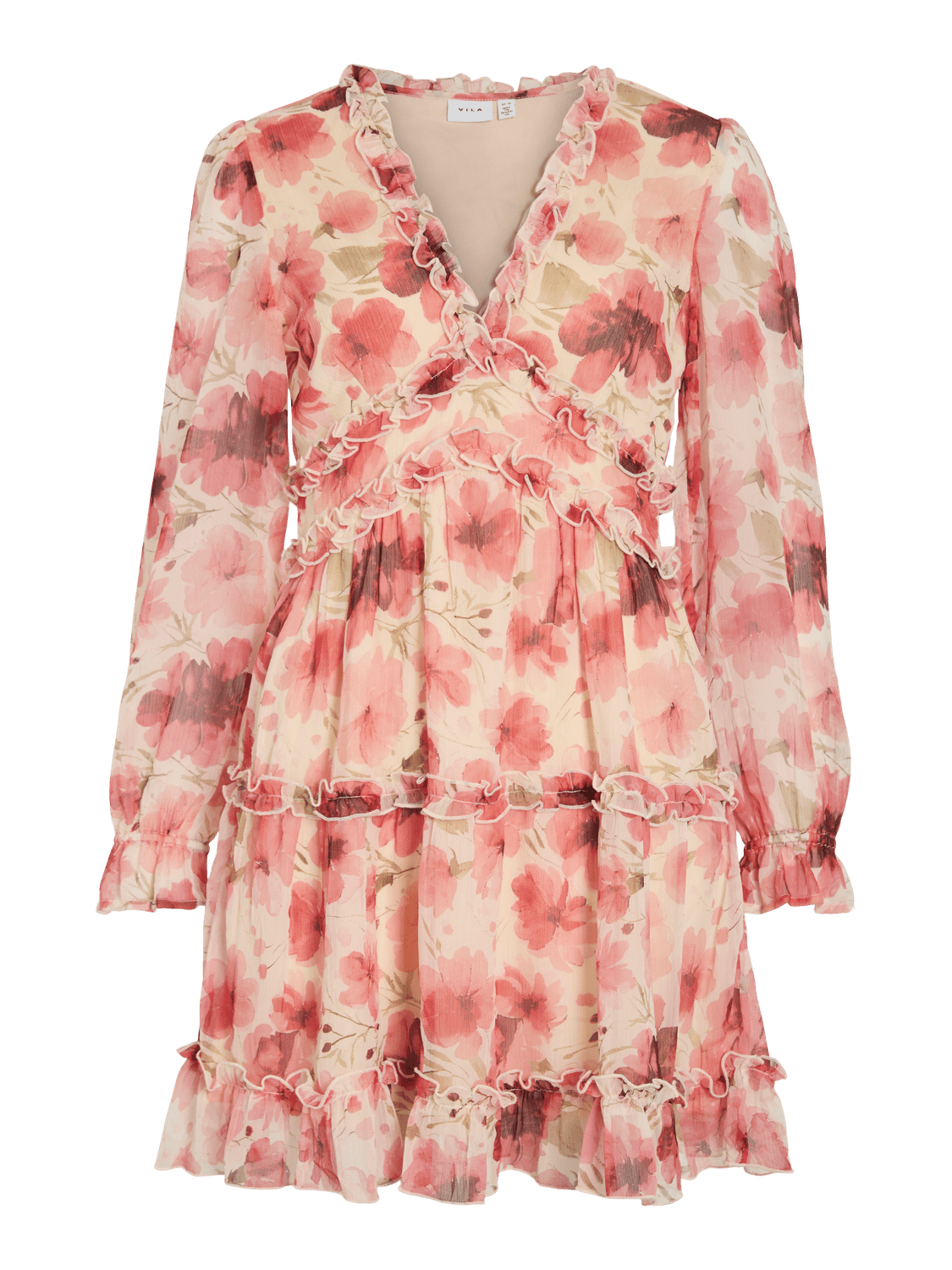 VIEMSA Short Dress - Birch - VERO MODA & VILA Bergvik