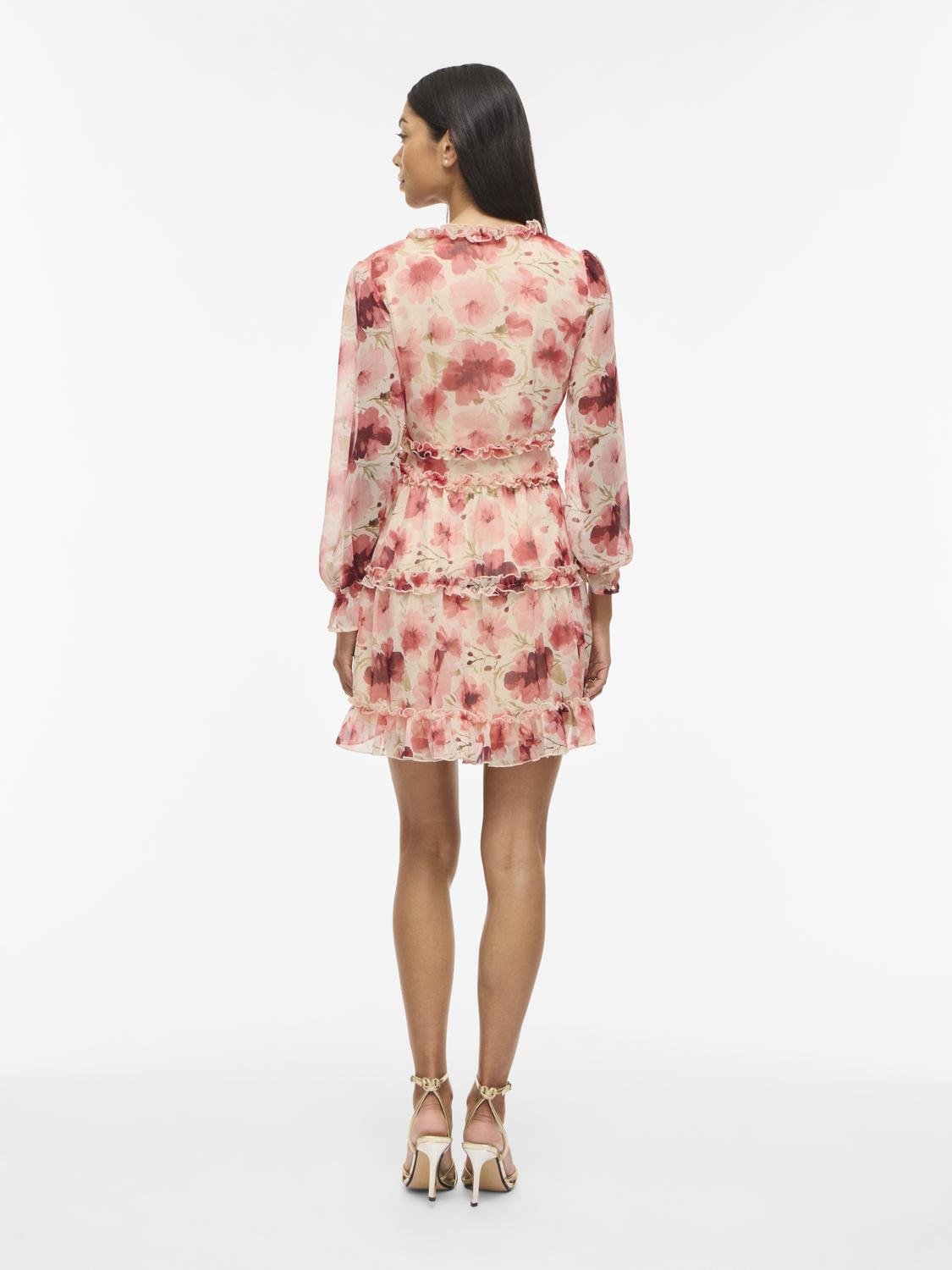 VIEMSA Short Dress - Birch - VERO MODA & VILA Bergvik