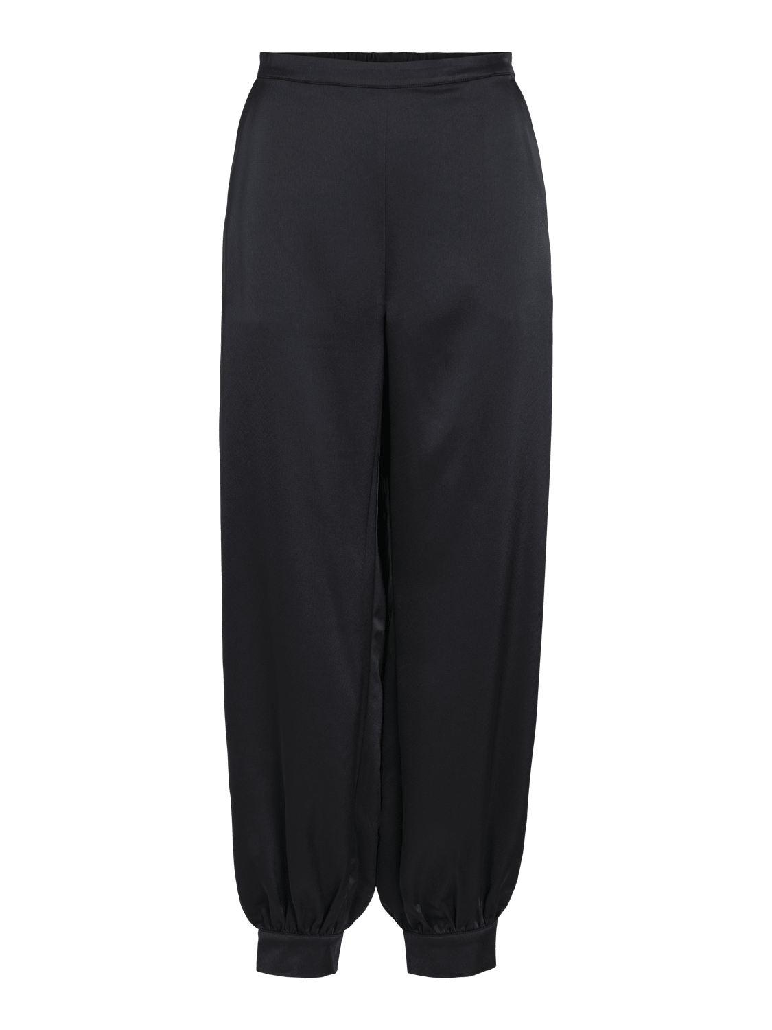 VIENID Trousers - Black Beauty - VERO MODA & VILA Bergvik