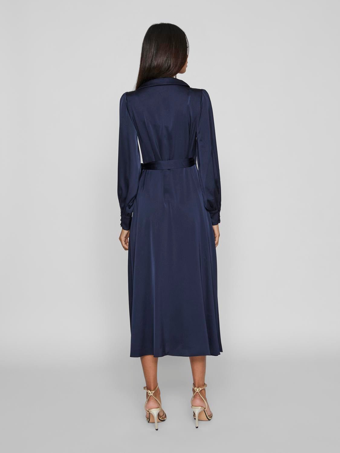 VIENNA Dress - Navy Blazer - VERO MODA & VILA Bergvik