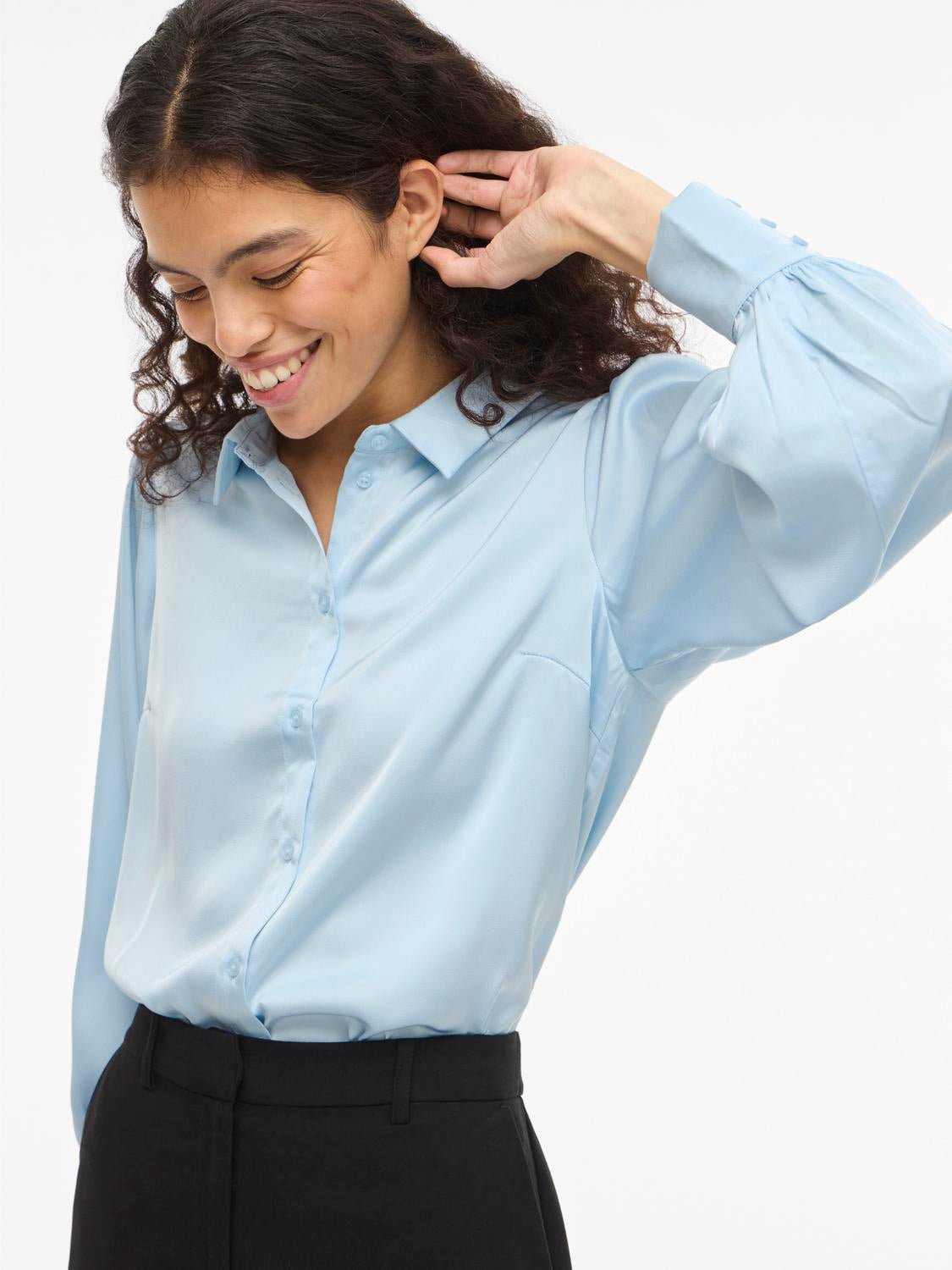 VIENNA Shirt - Nantucket Breeze - VERO MODA & VILA Bergvik