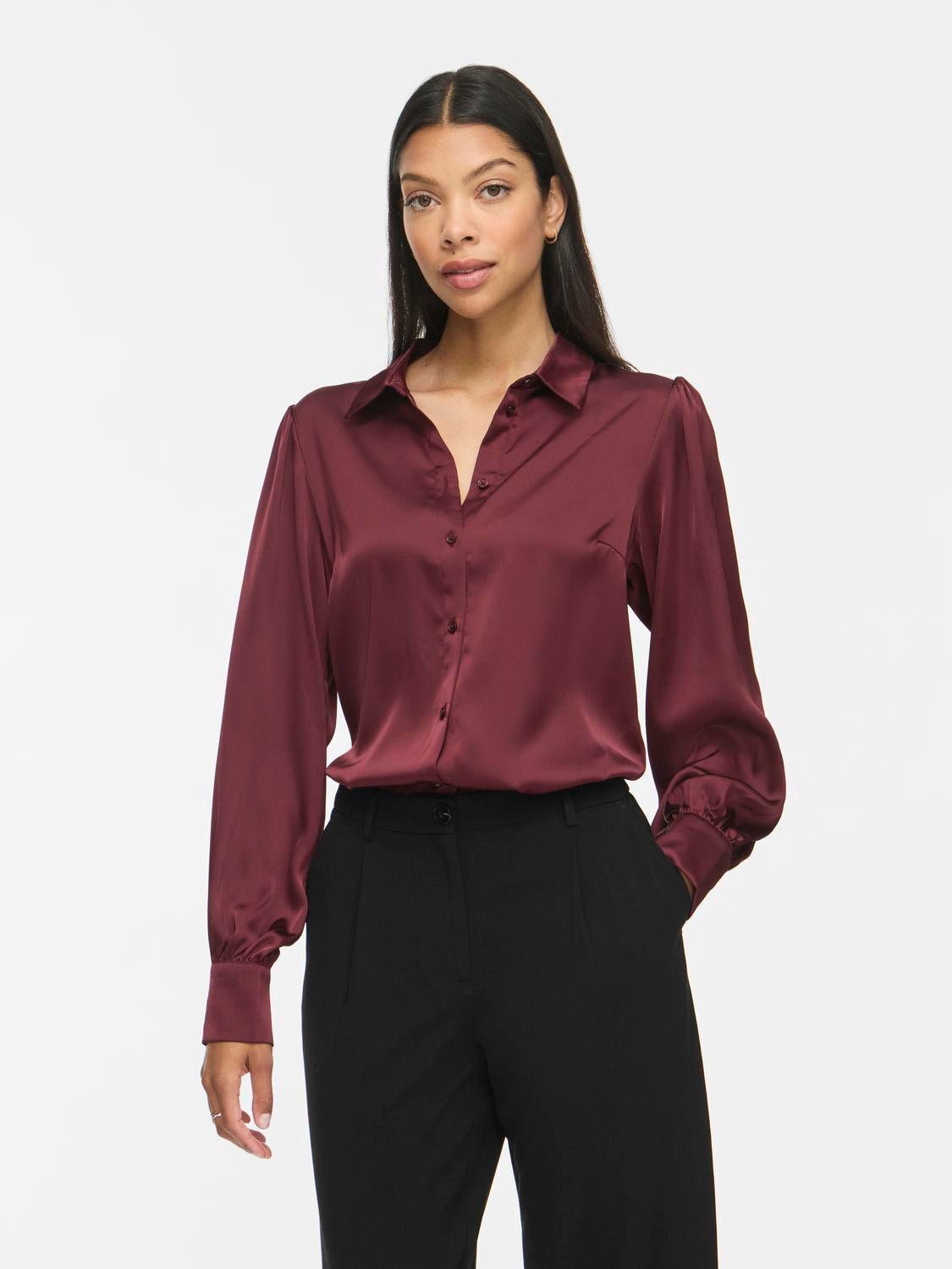 VIENNA Shirt - Port Royale - VERO MODA & VILA Bergvik
