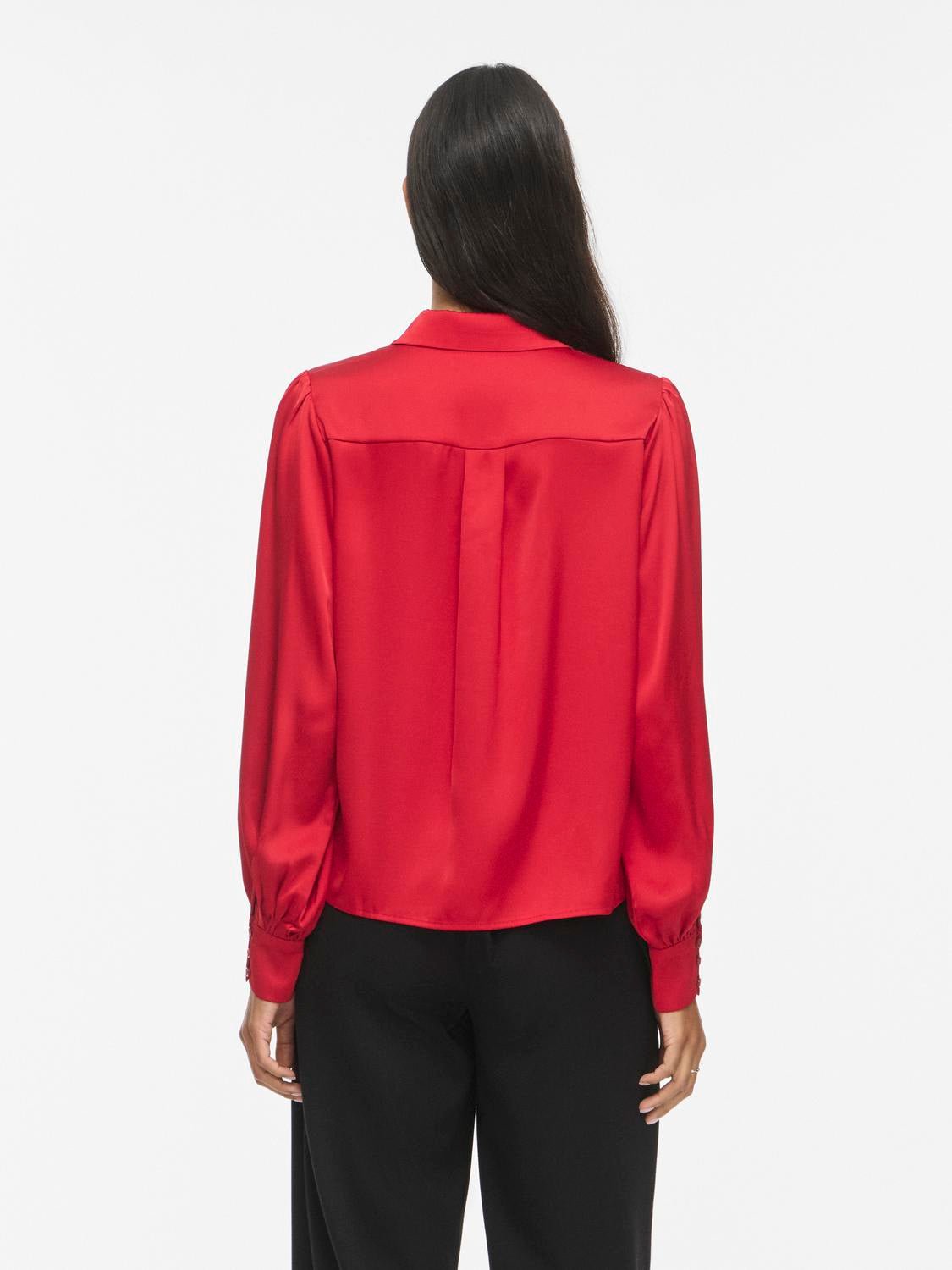 VIENNA Shirt - Savvy Red - VERO MODA & VILA Bergvik