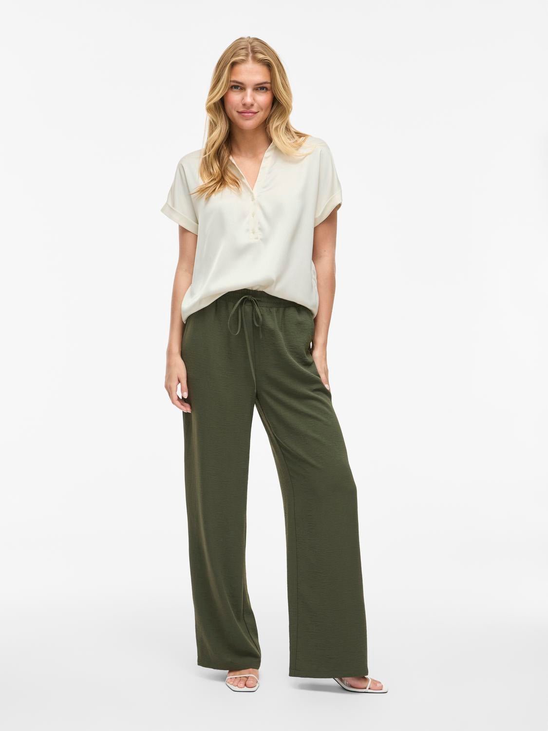 VIENNA Top - Cloud Dancer - VERO MODA & VILA Bergvik