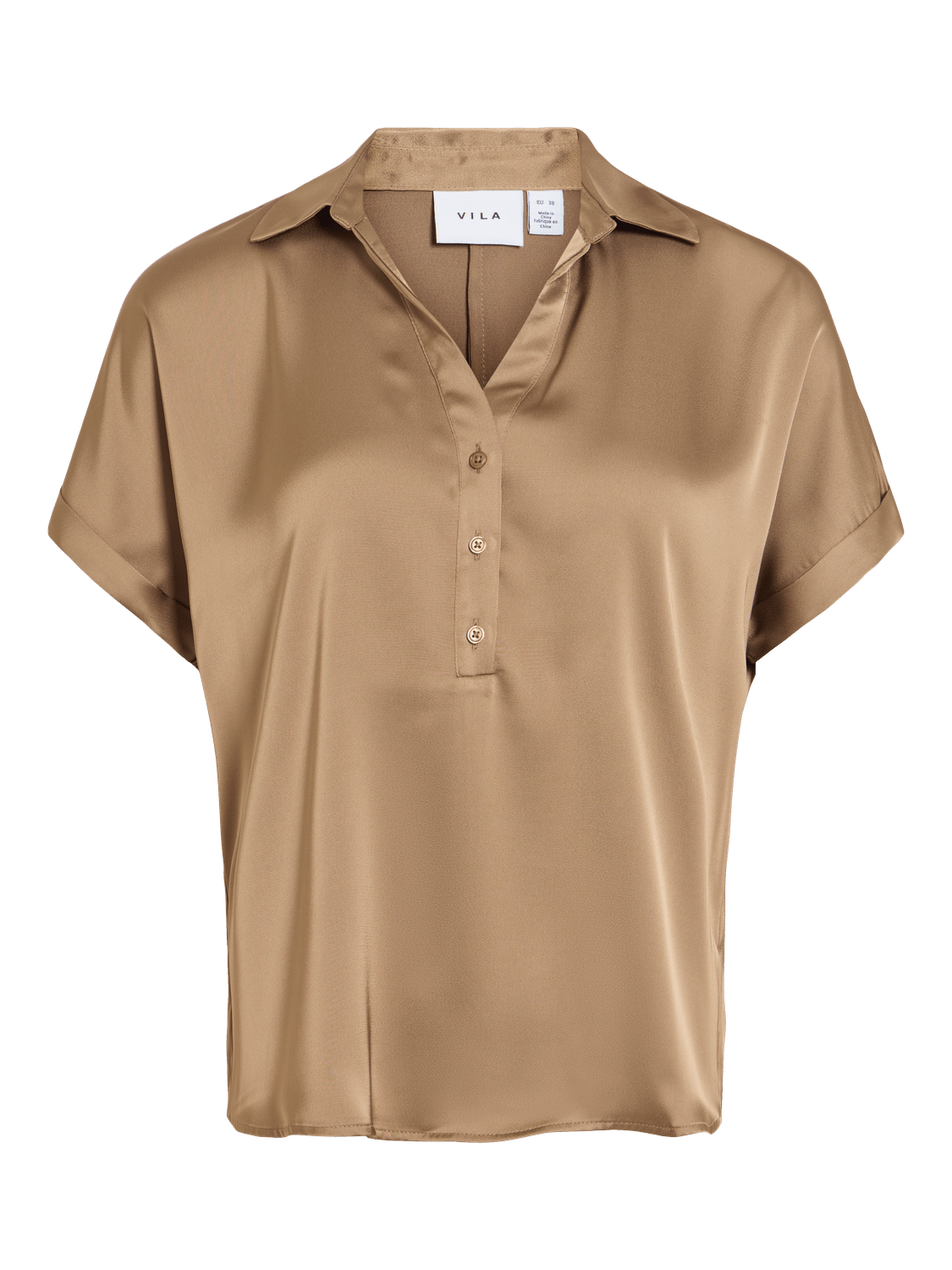 VIENNA Top - Coca Mocha - VERO MODA & VILA Bergvik