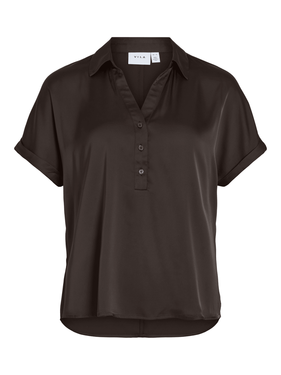 VIENNA Top - Coffee Bean - VERO MODA & VILA Bergvik