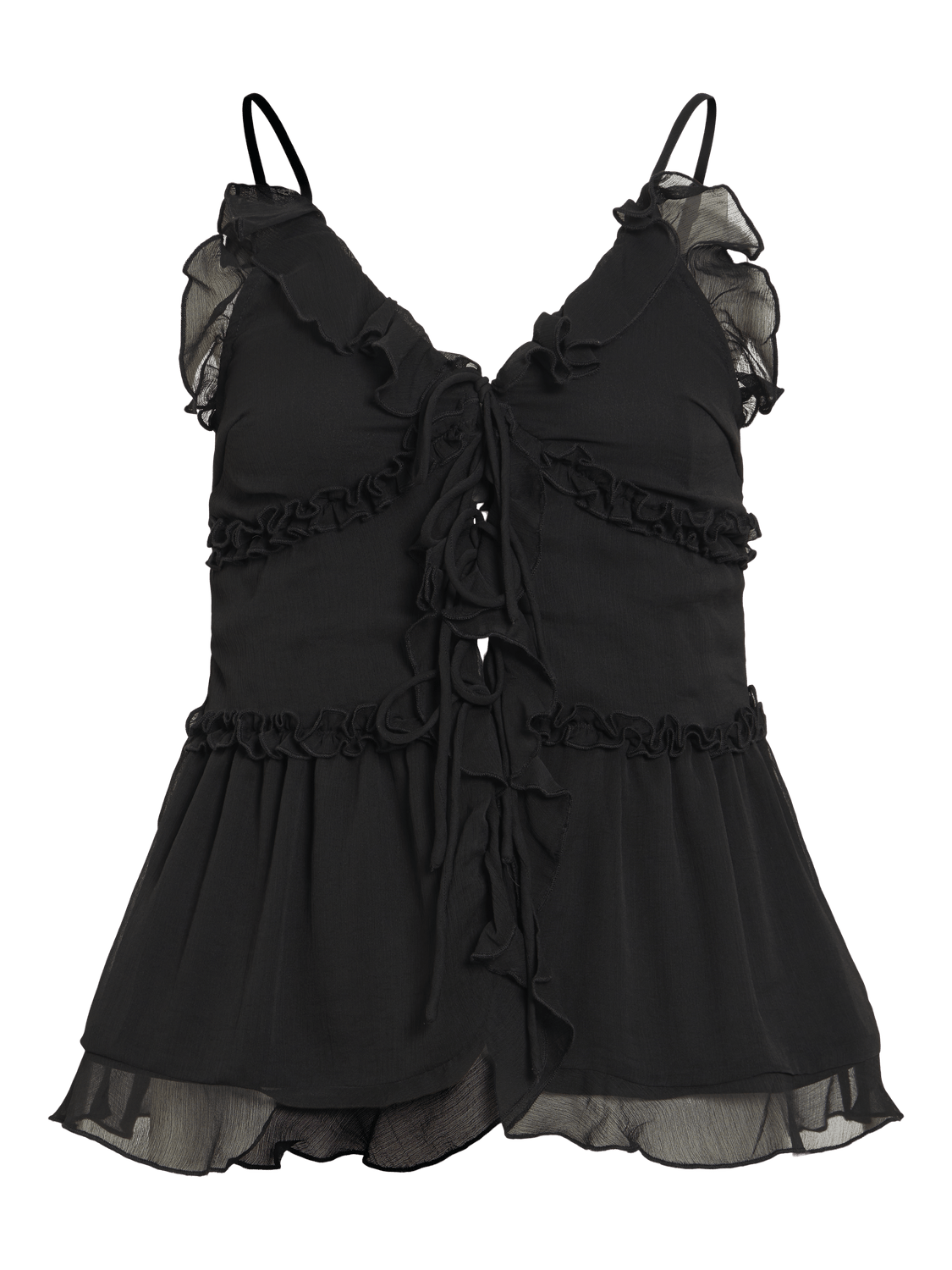 VIFALIA Top - Black - VERO MODA & VILA Bergvik