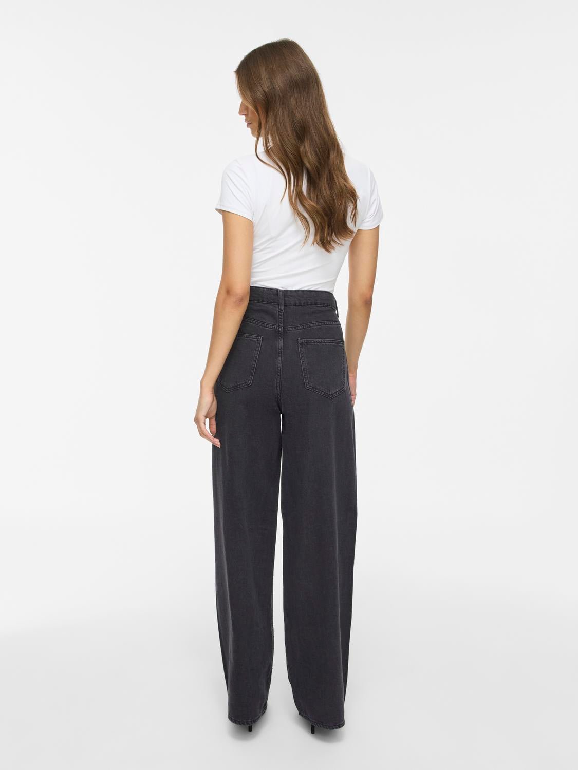 VIFREYA Jeans - Black Denim - VERO MODA & VILA Bergvik