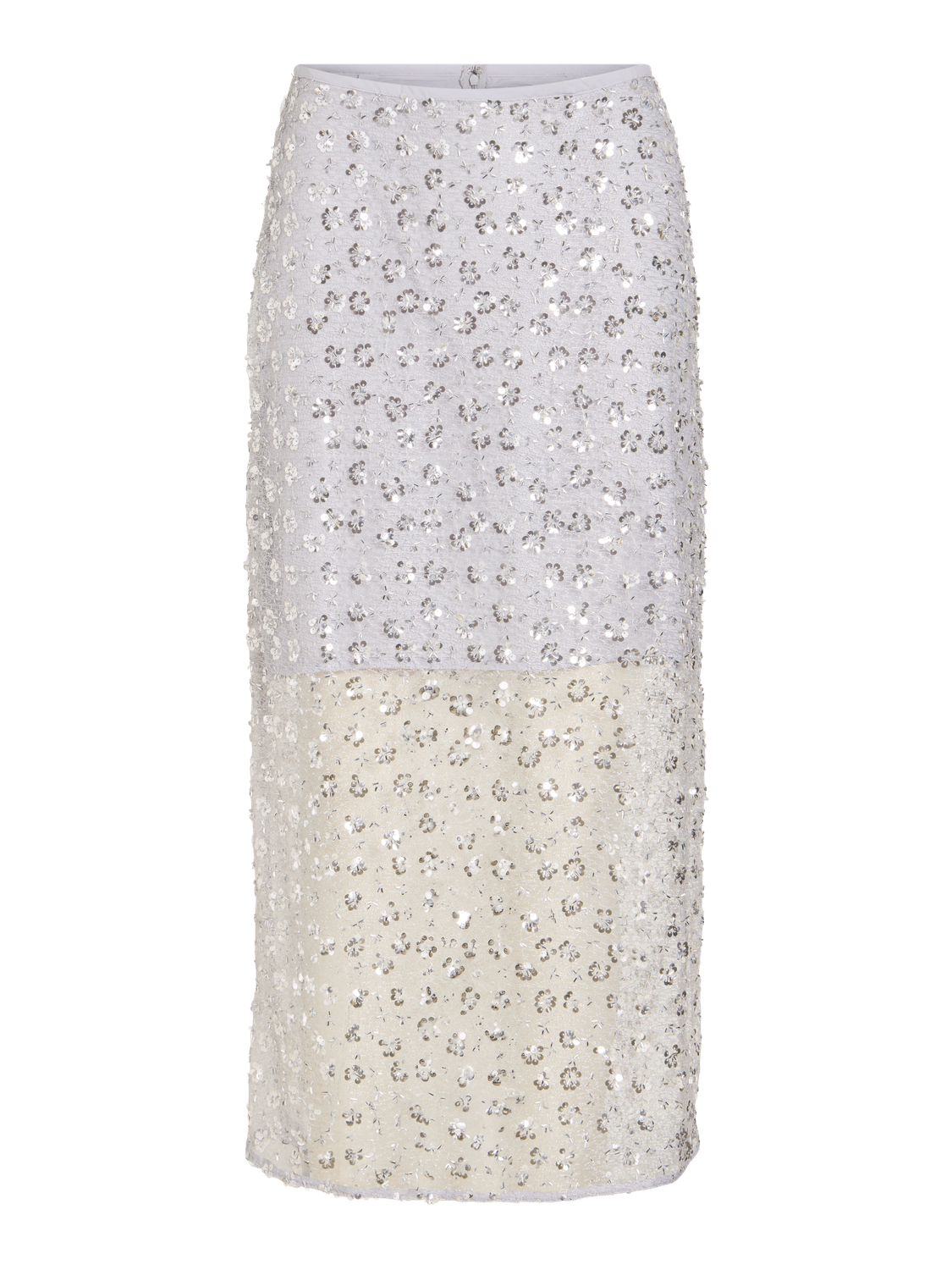 VIGLITA Midi Skirt - Silver - VERO MODA & VILA Bergvik