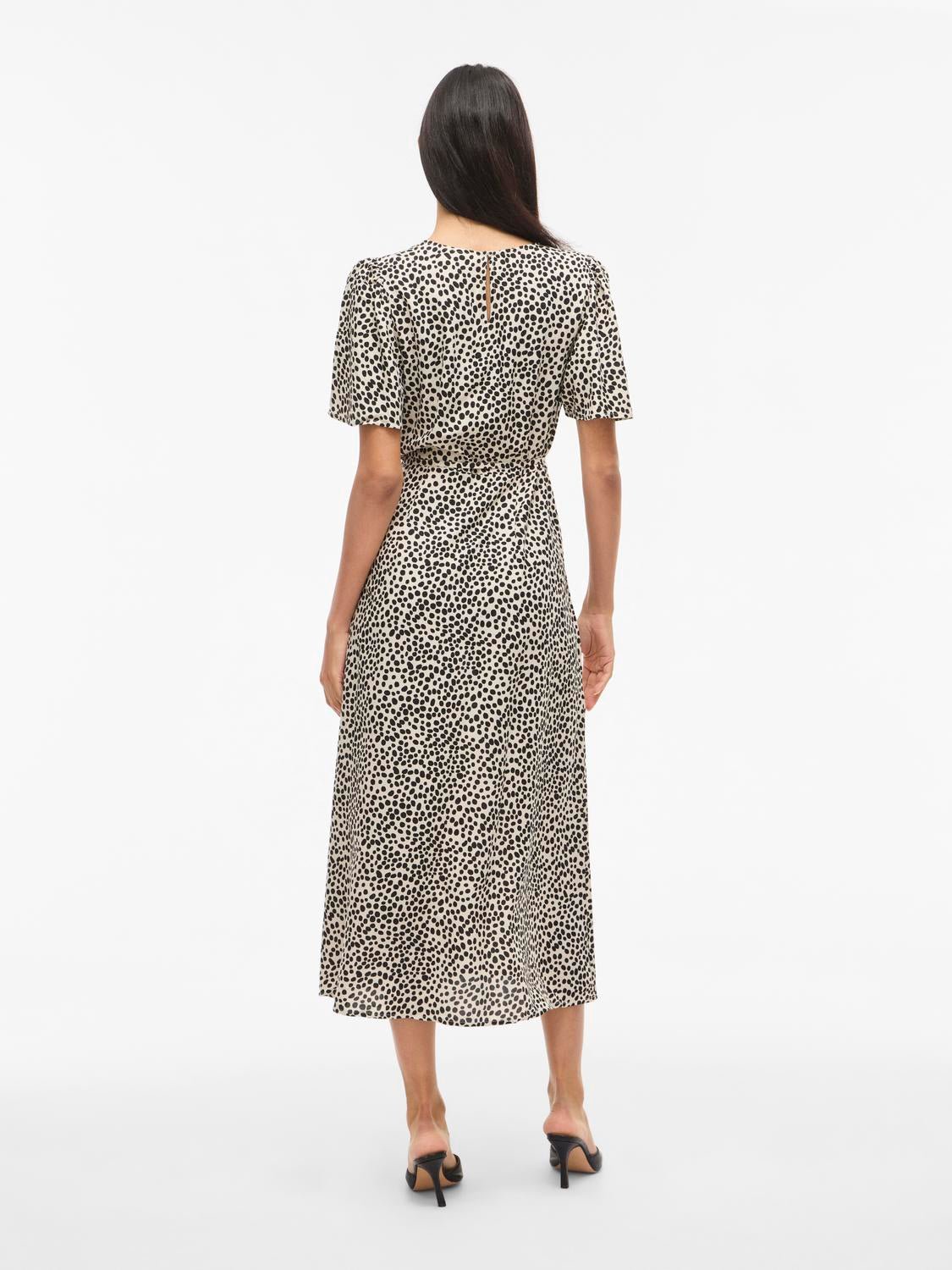 VIGRACE Midi Dress - Sandshell - VERO MODA & VILA Bergvik