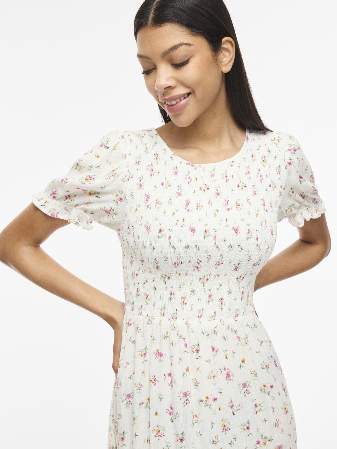 VIGREIS Long Dress - Snow White - VERO MODA & VILA Bergvik