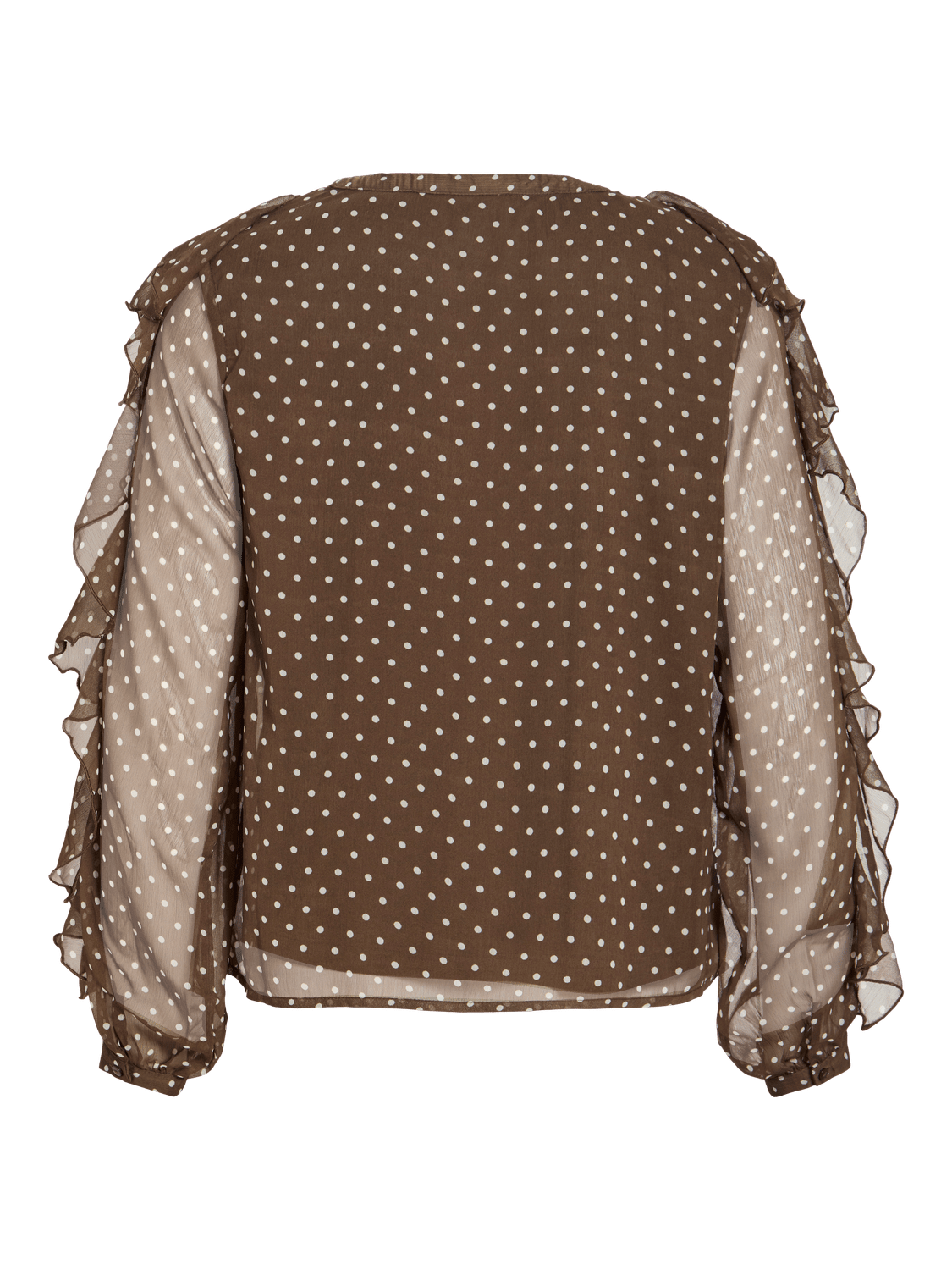 VIHARLEY Top - Chocolate Brown - VERO MODA & VILA Bergvik
