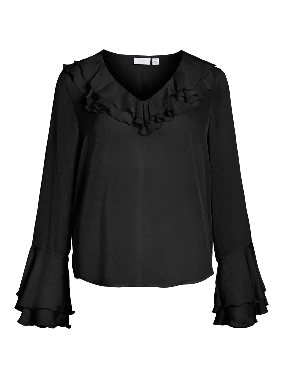 VIHARRISON Top - Black Beauty - VERO MODA & VILA Bergvik