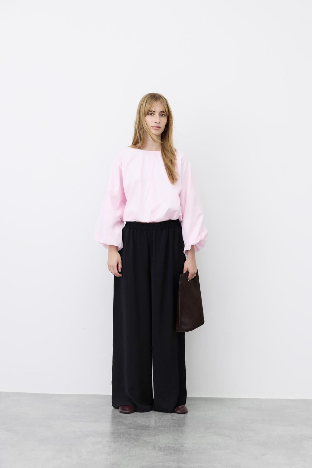 VIHELA Trousers - Black - VERO MODA & VILA Bergvik