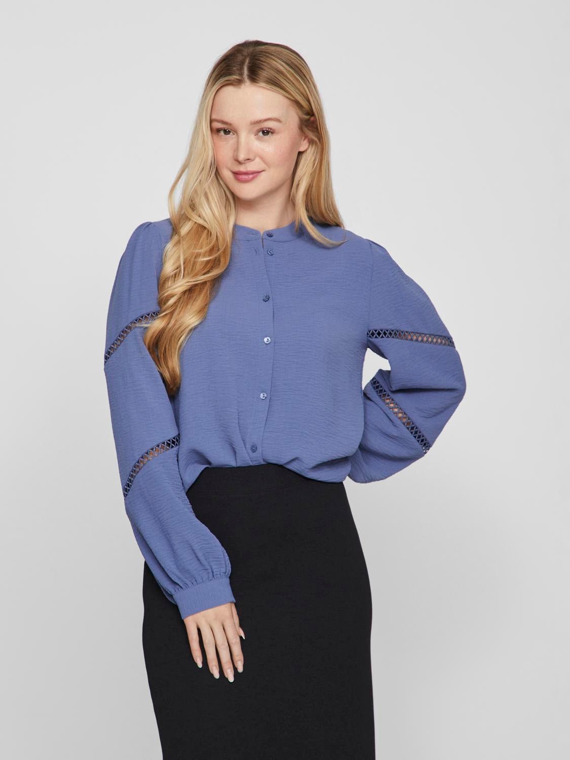 VIJACKIE Shirt - Bijou Blue - VERO MODA & VILA Bergvik