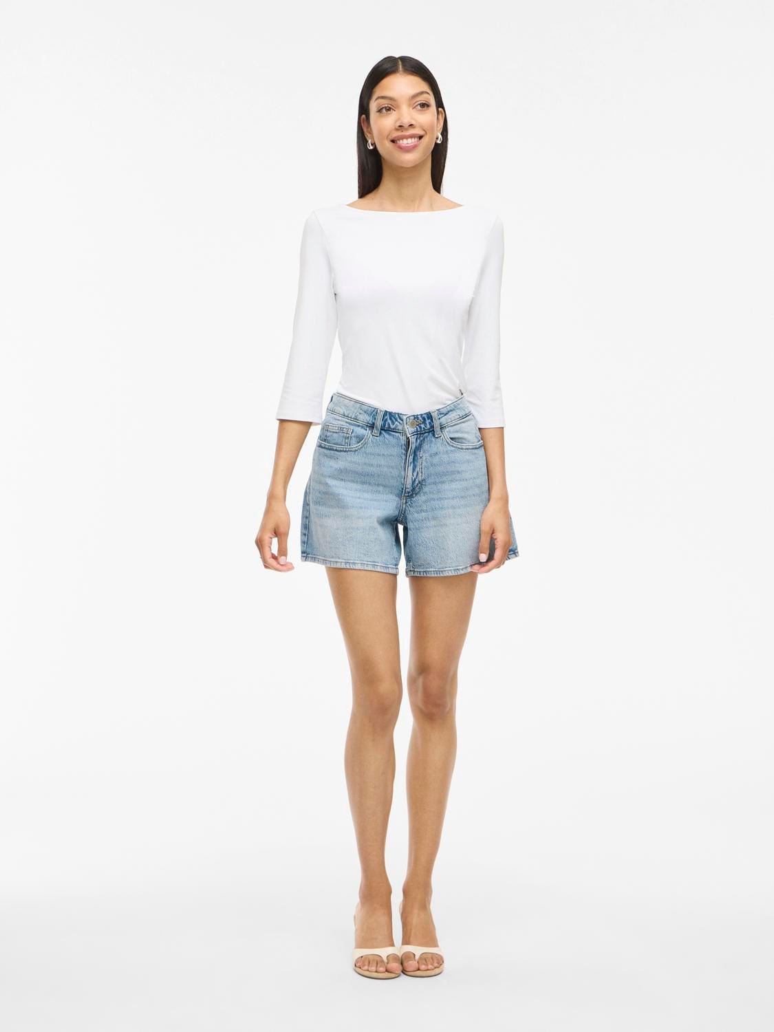 VIJAF Shorts - Light Blue Denim - VERO MODA & VILA Bergvik
