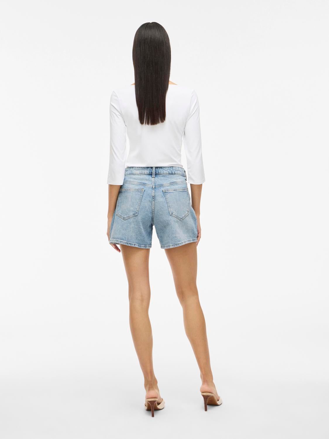 VIJAF Shorts - Light Blue Denim - VERO MODA & VILA Bergvik