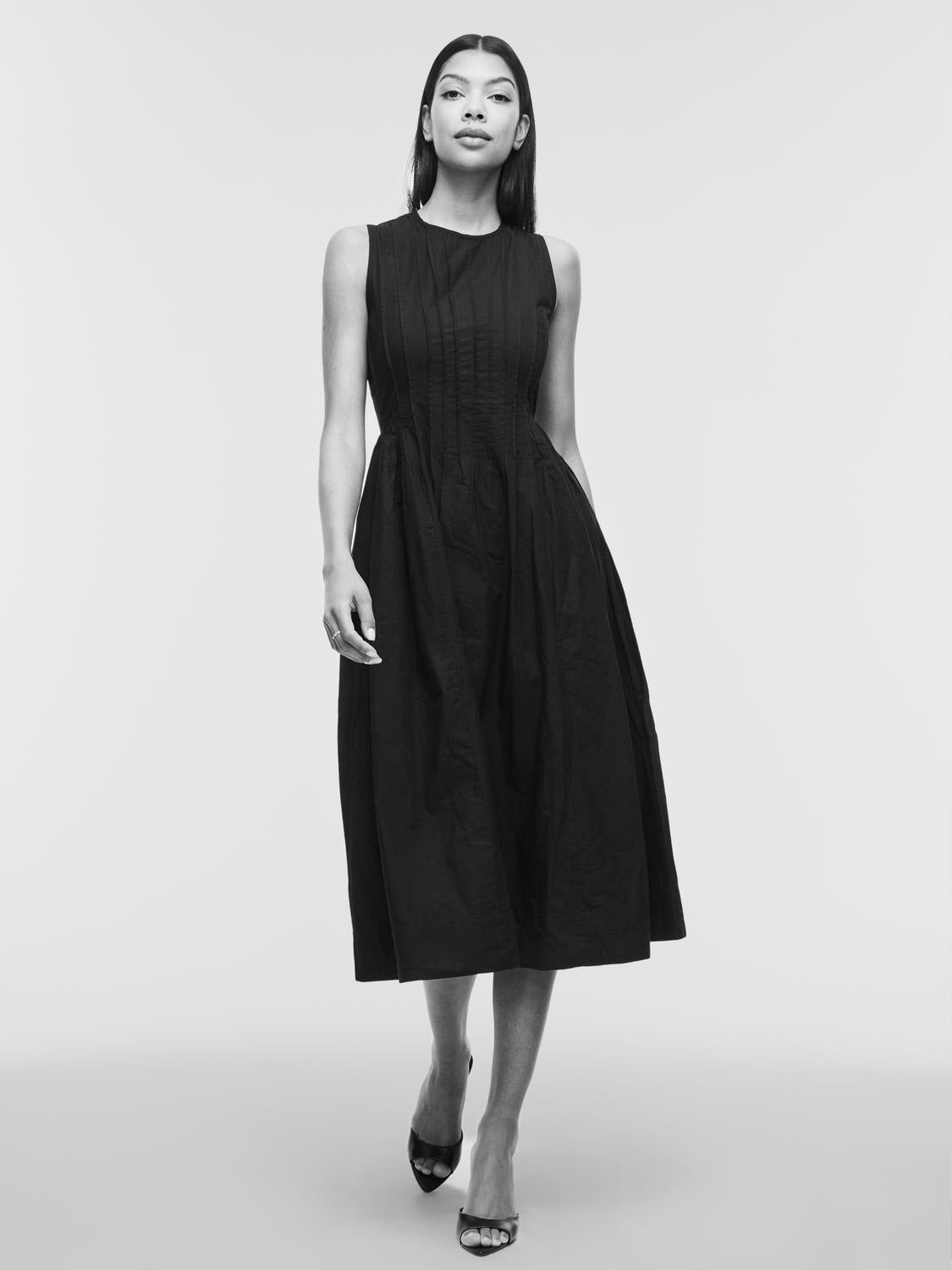 VIJIMBA Midi Dress - Black Beauty - VERO MODA & VILA Bergvik