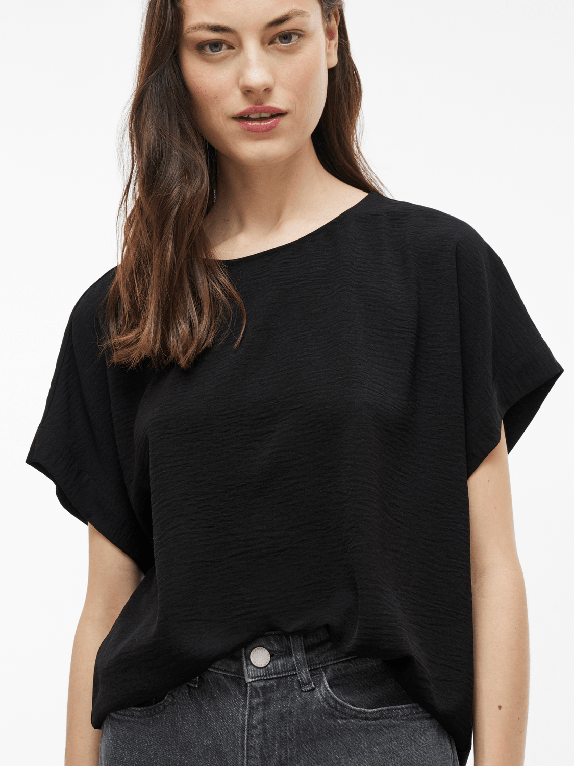 VIJOSA Top - Black Beauty - VERO MODA & VILA Bergvik