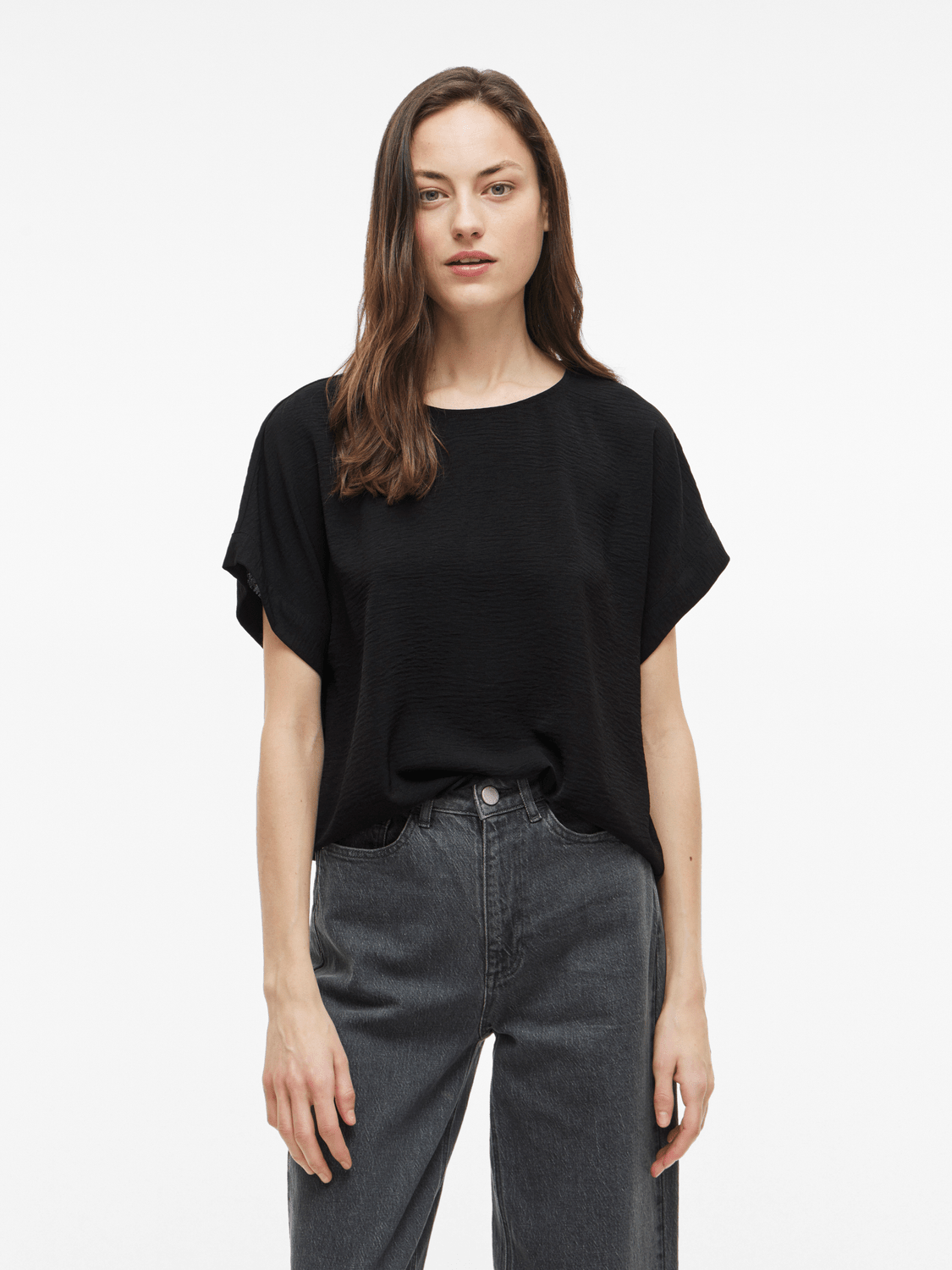 VIJOSA Top - Black Beauty - VERO MODA & VILA Bergvik
