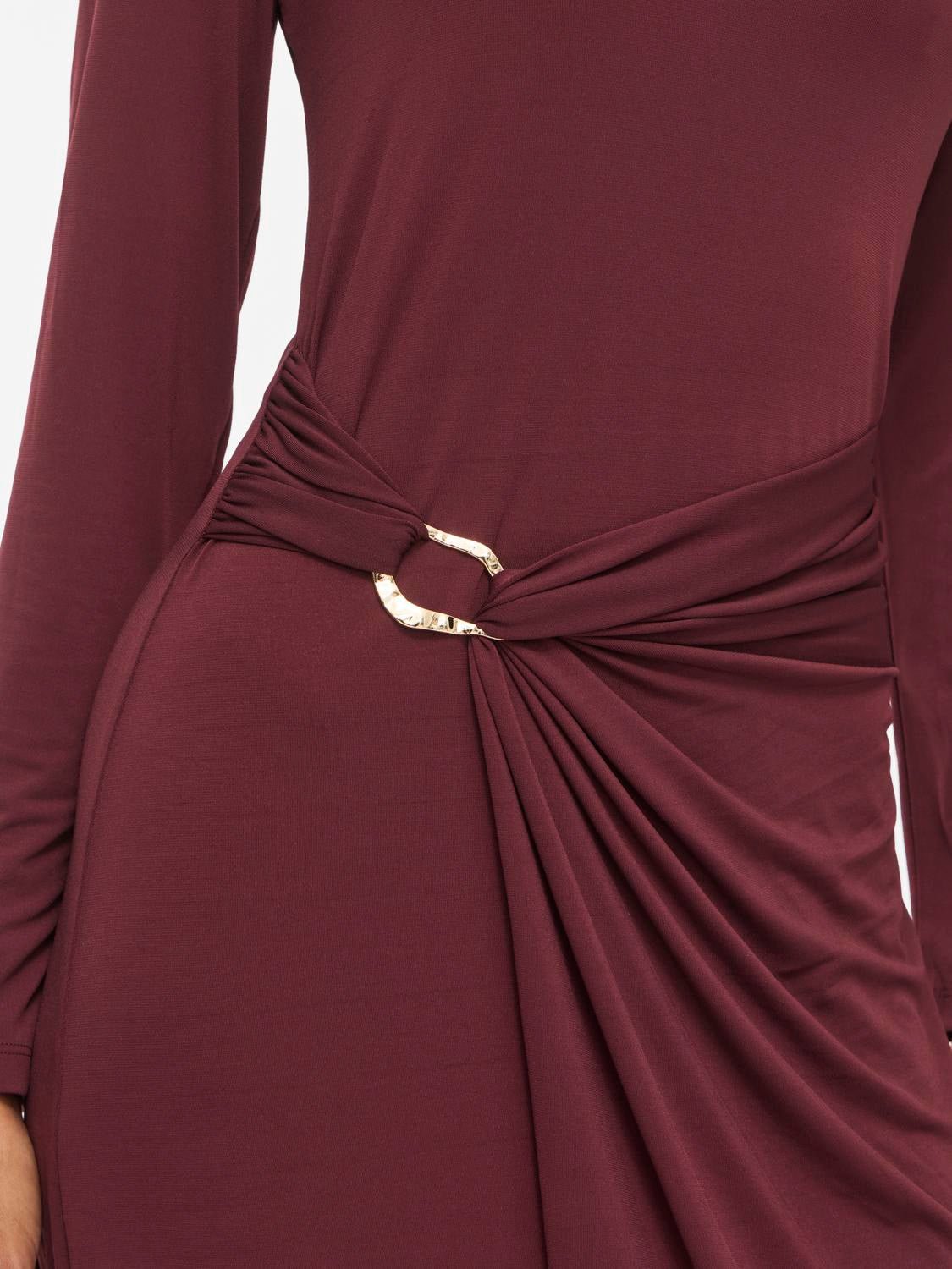 VIJUSTINE Long Dress - Port Royale - VERO MODA & VILA Bergvik