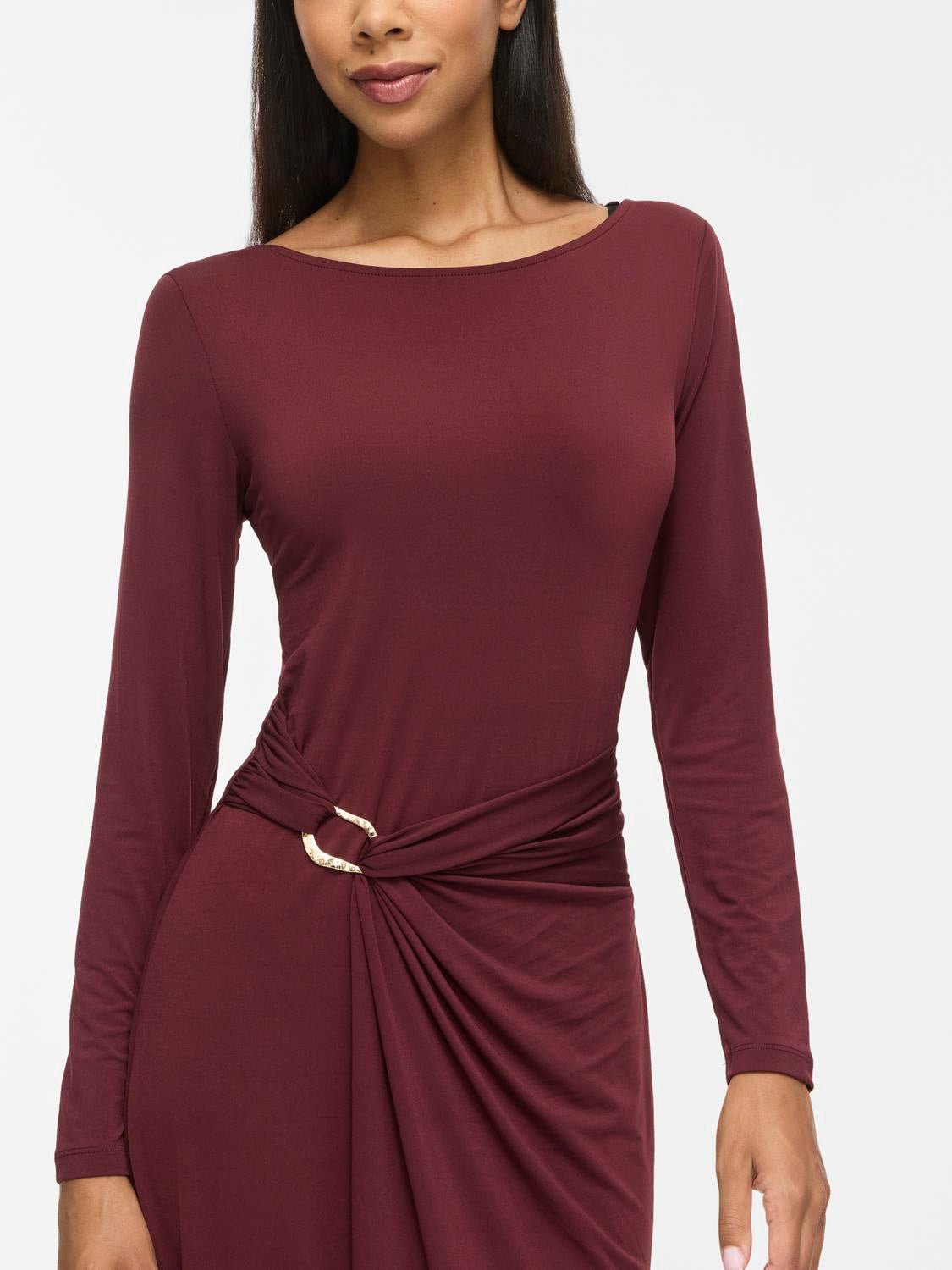 VIJUSTINE Long Dress - Port Royale - VERO MODA & VILA Bergvik