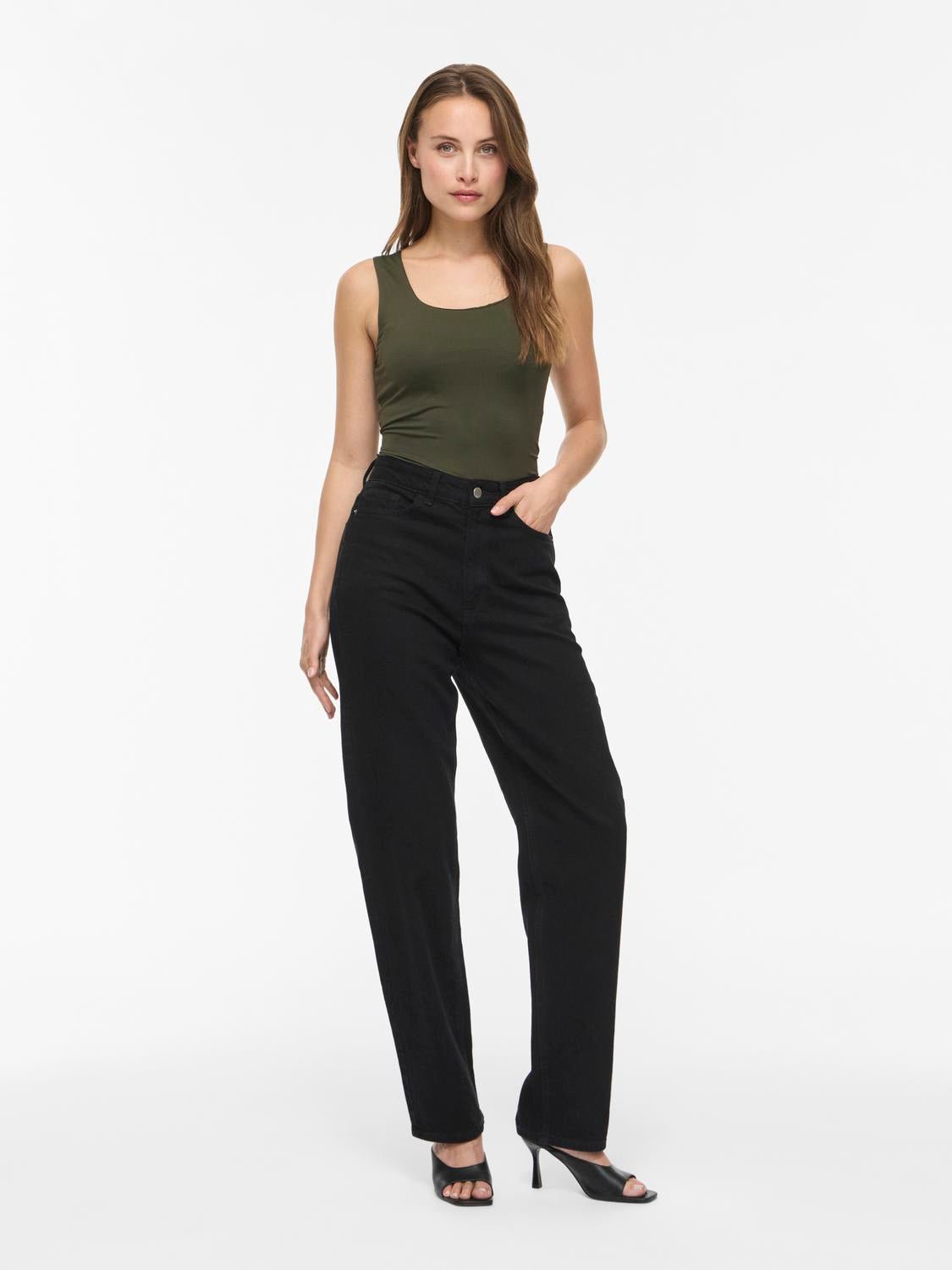 VIKENZA Tank Top - Forest Night - VERO MODA & VILA Bergvik