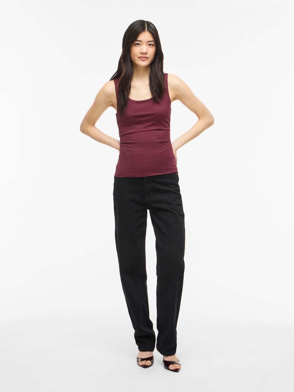 VIKENZA Tank Top - Port Royale - VERO MODA & VILA Bergvik