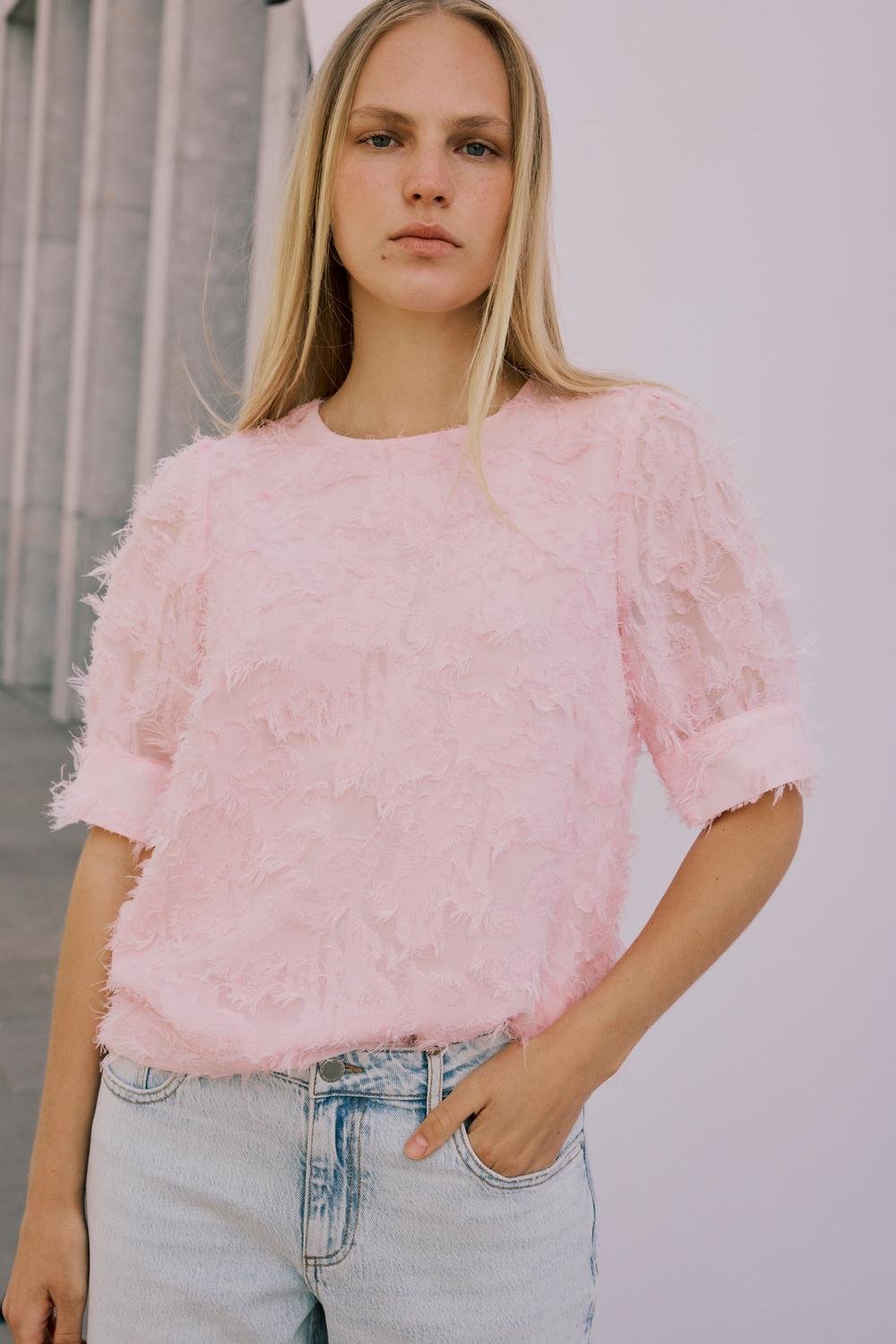 VILACILA Top - Cherry Blossom - VERO MODA & VILA Bergvik