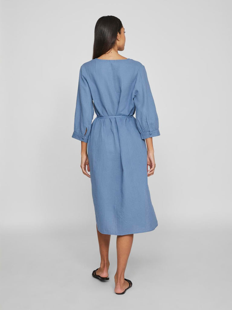 VILANIA Dress - Coronet Blue - VERO MODA & VILA Bergvik