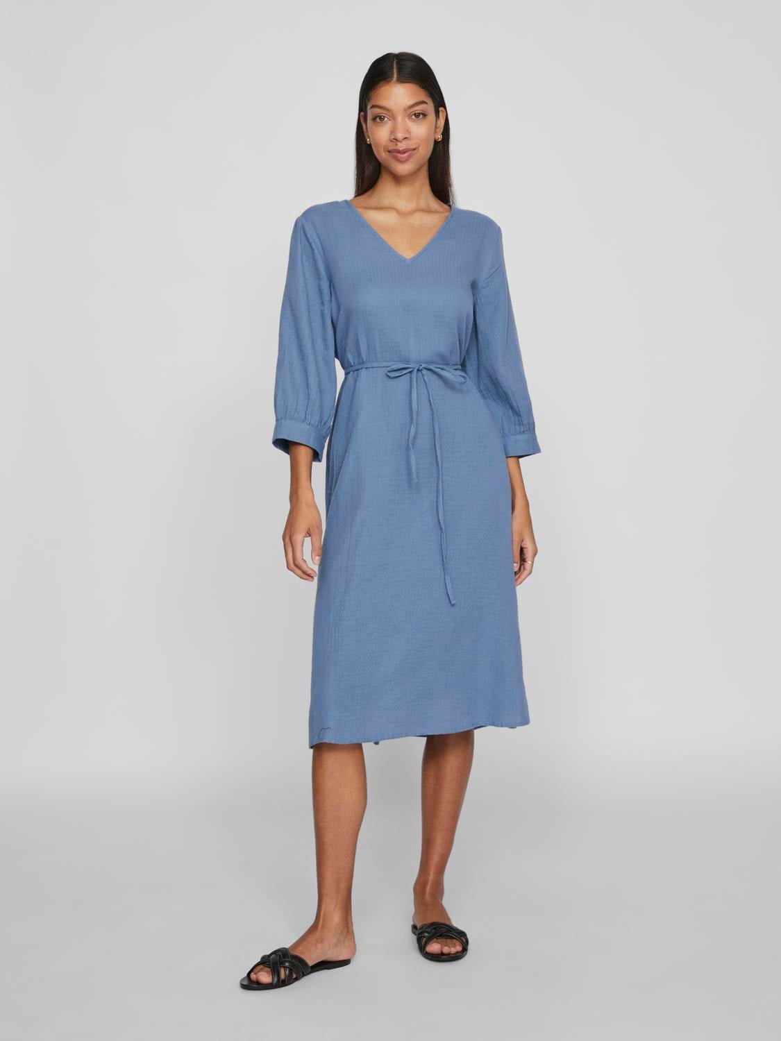 VILANIA Dress - Coronet Blue - VERO MODA & VILA Bergvik