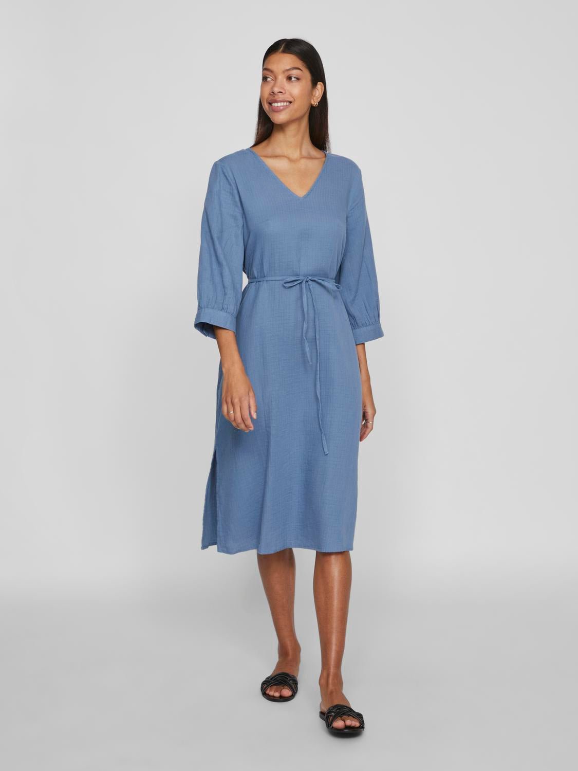 VILANIA Dress - Coronet Blue - VERO MODA & VILA Bergvik