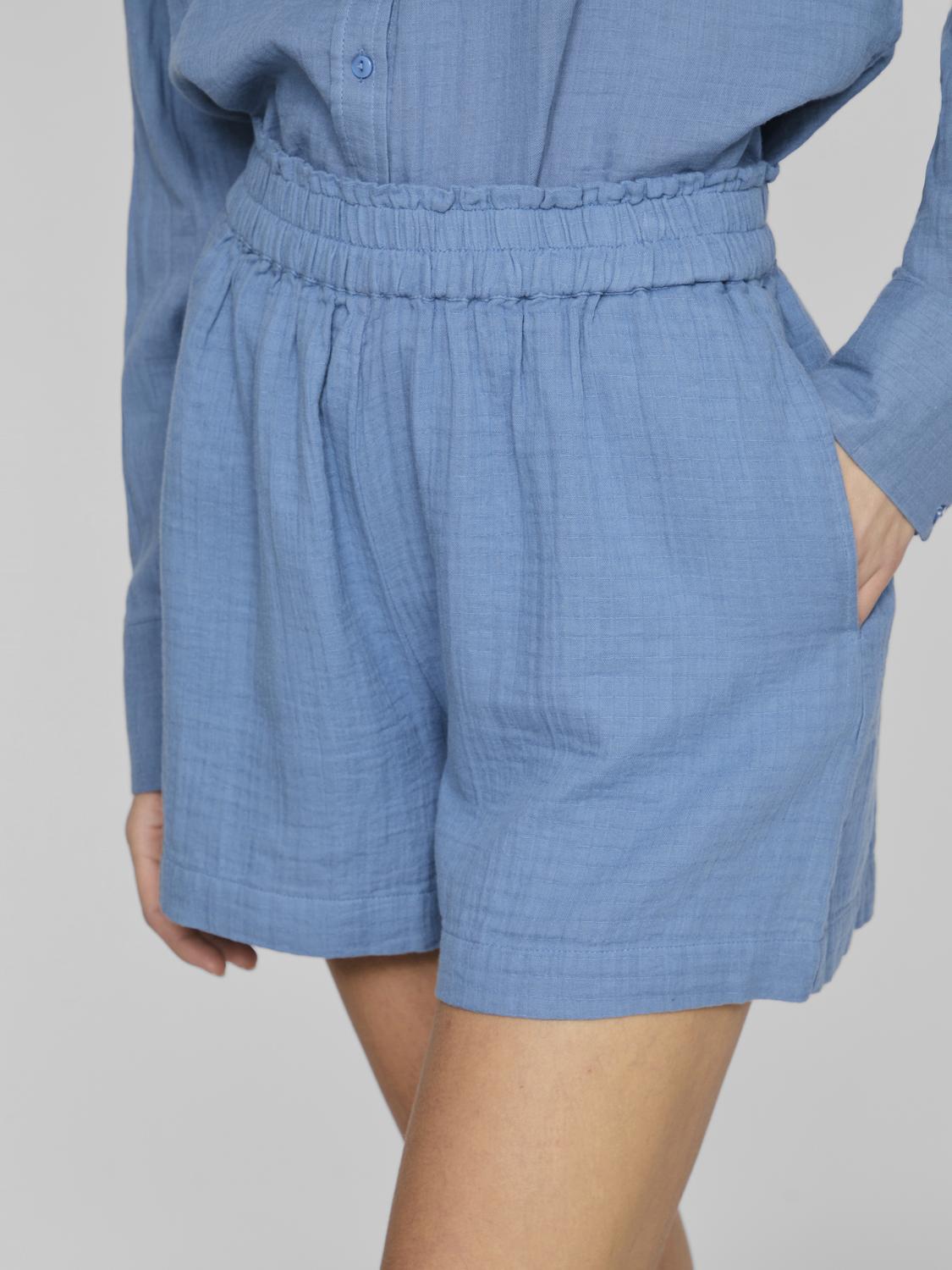 VILANIA Shorts - Coronet Blue - VERO MODA & VILA Bergvik