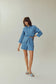 VILANIA Shorts - Coronet Blue - VERO MODA & VILA Bergvik