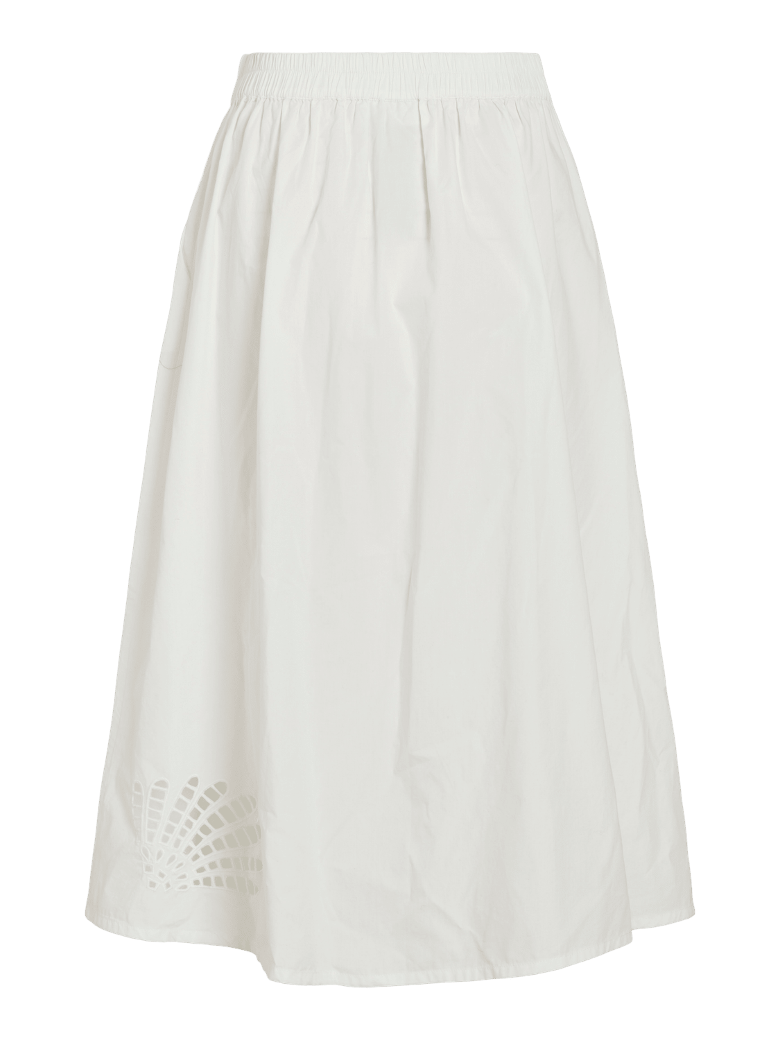 VILAYKI Midi Skirt - Snow White - VERO MODA & VILA Bergvik