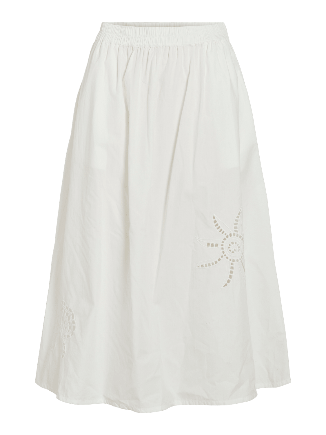 VILAYKI Midi Skirt - Snow White - VERO MODA & VILA Bergvik