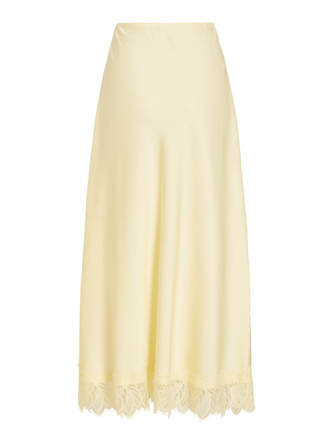 VILEA Long Skirt - Pastel Yellow - VERO MODA & VILA Bergvik