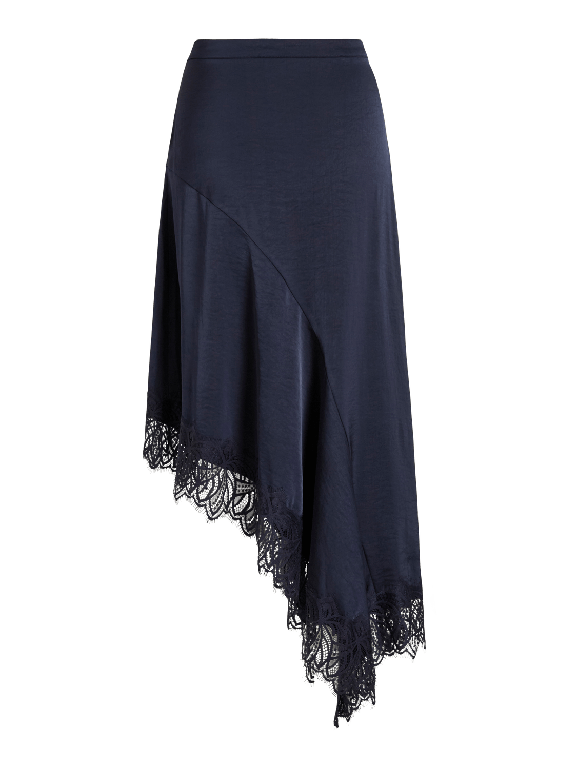VILEA Midi Skirt - Navy Blazer - VERO MODA & VILA Bergvik