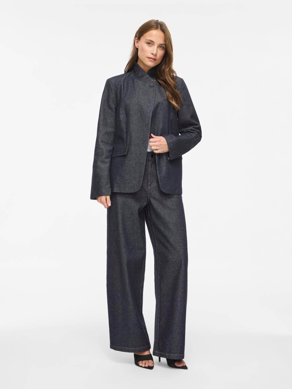 VILEATA Blazer - Dark Blue Denim - VERO MODA & VILA Bergvik