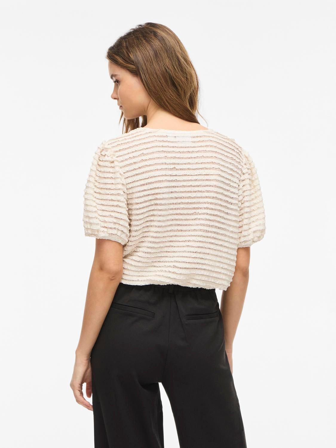 VILOGAN Top - Birch - VERO MODA & VILA Bergvik