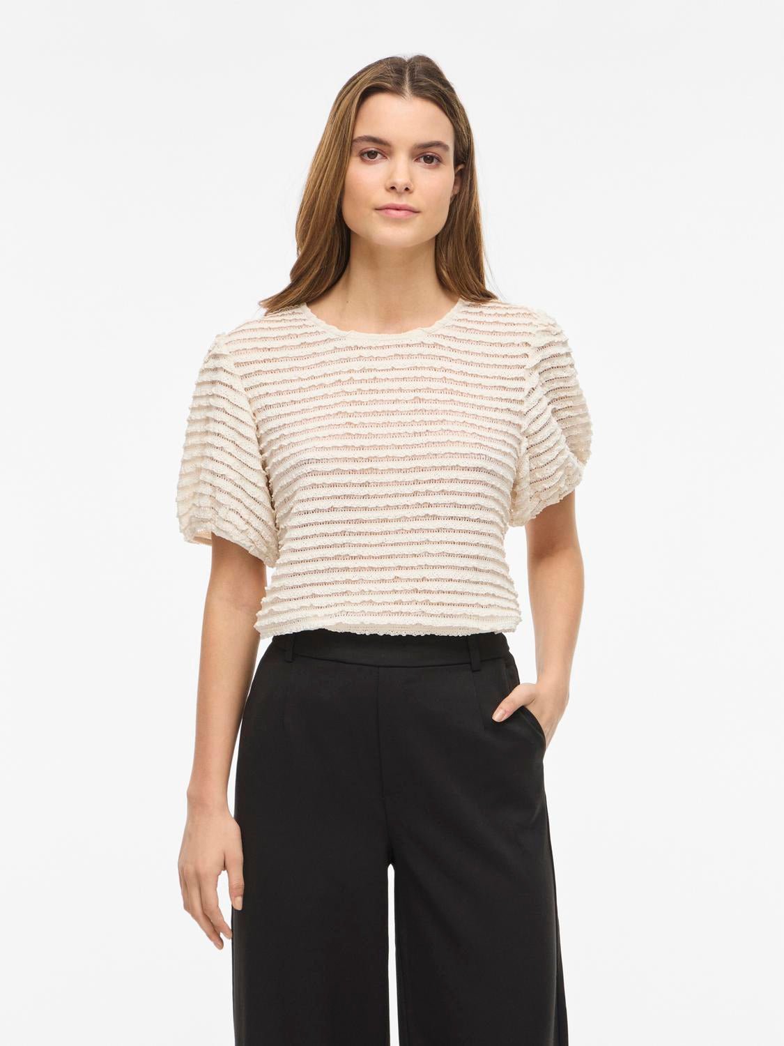 VILOGAN Top - Birch - VERO MODA & VILA Bergvik