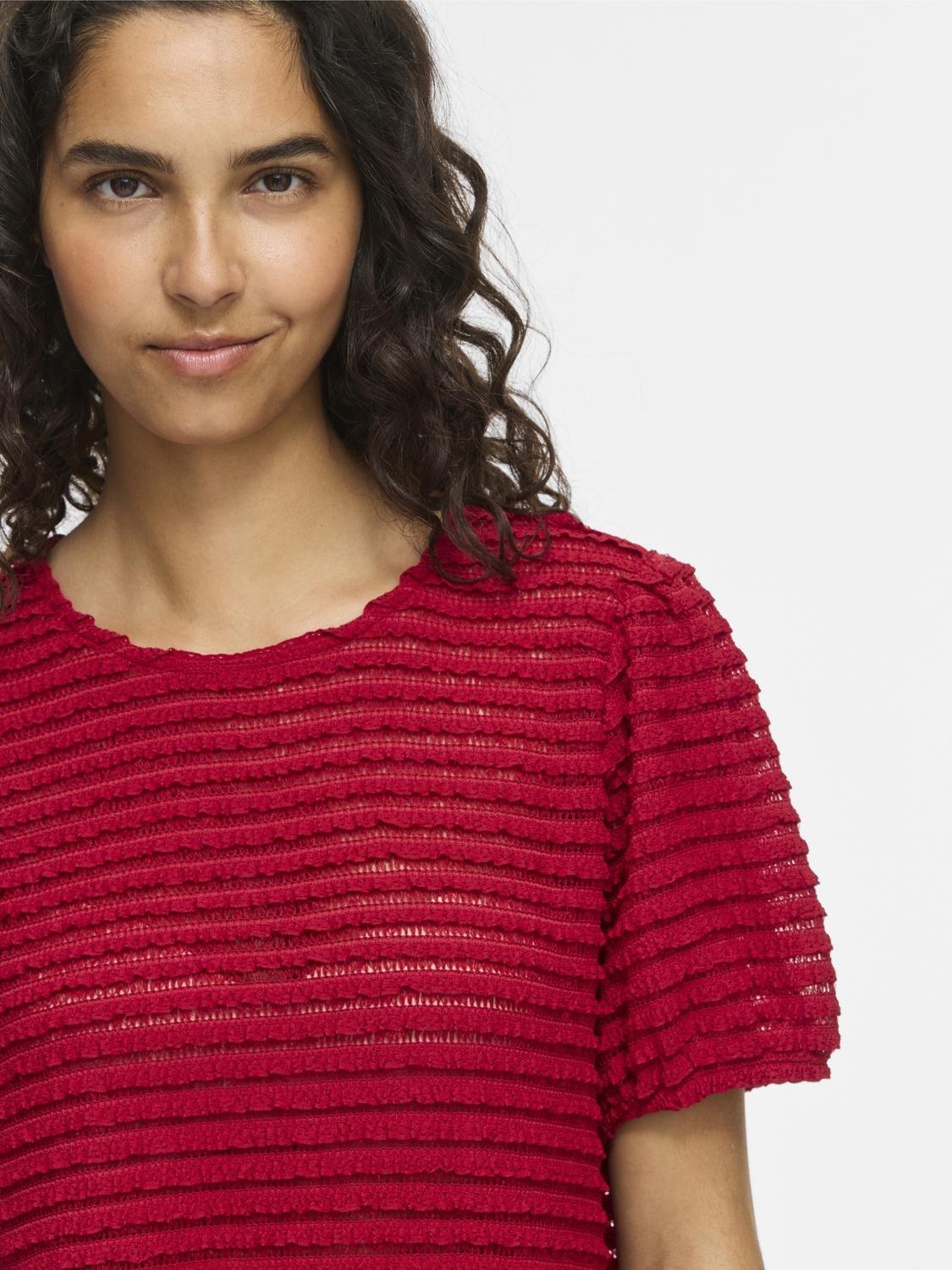 VILOGAN Top - Savvy Red - VERO MODA & VILA Bergvik