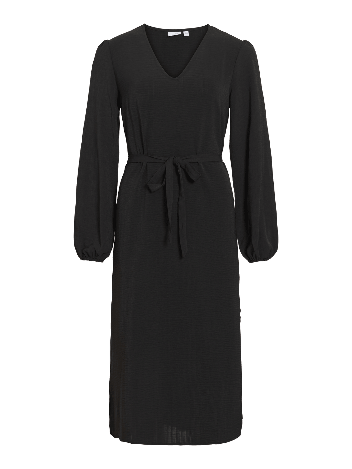 VILOVIE Midi Dress - Black - VERO MODA & VILA Bergvik