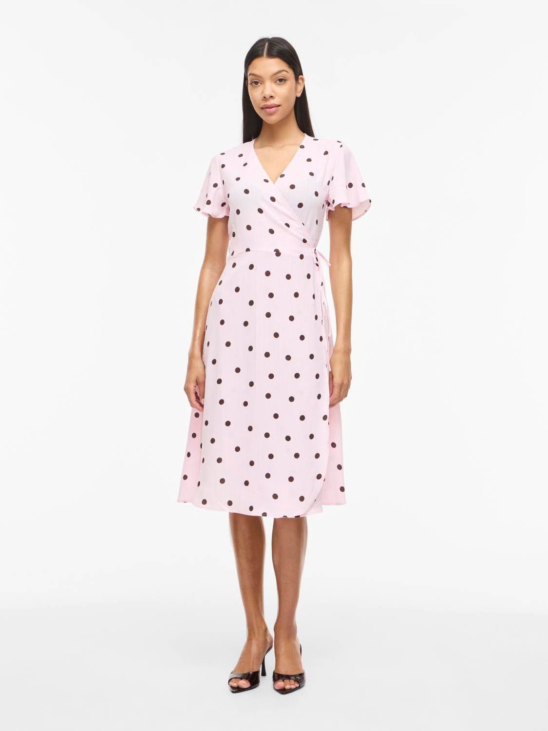 VILOVIE Midi Dress - Cherry Blossom - VERO MODA & VILA Bergvik